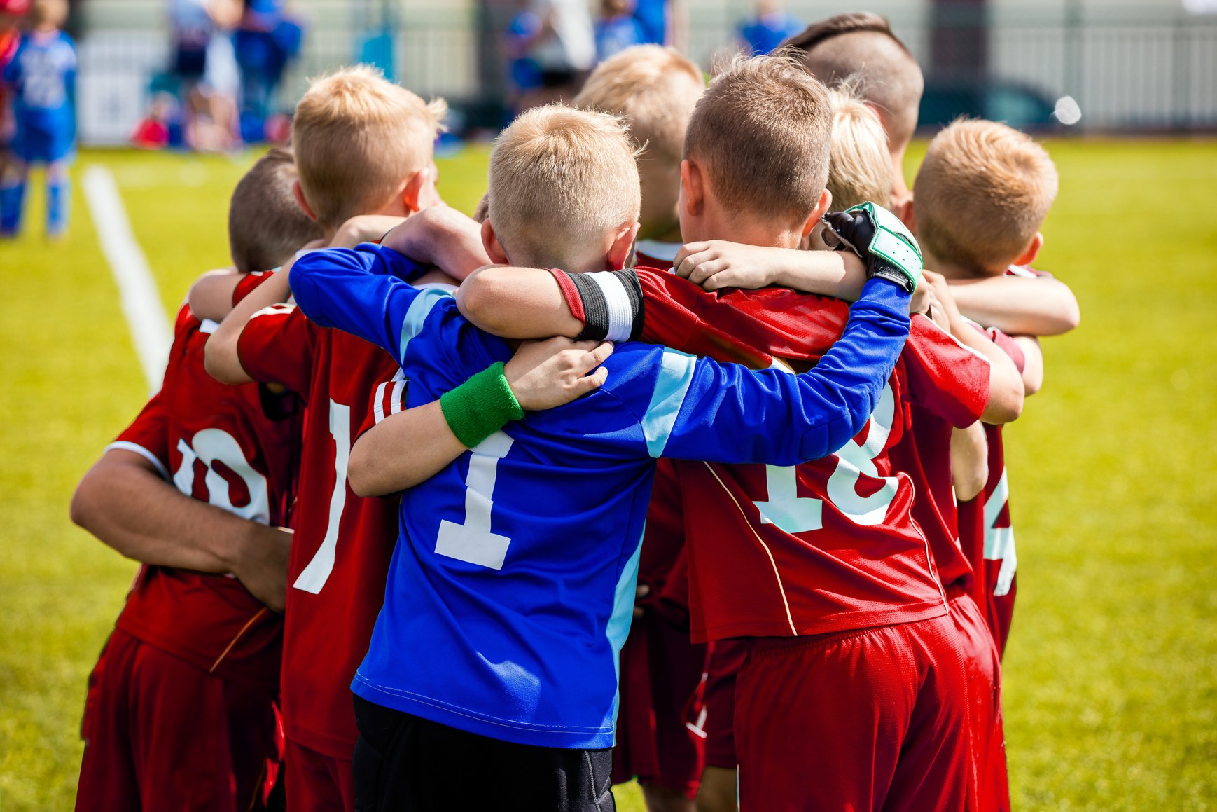 Children Sports Soccer Team